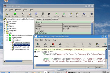 24x7 Scheduler Multi-platform Edition預(yù)覽：24x7_in_linux1