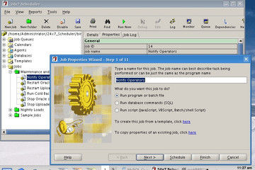 24x7 Scheduler Multi-platform Edition预览：24x7_in_linux3