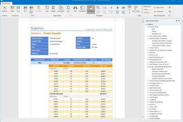 DevExpress Reporting预览：winforms-reporting-master-detail