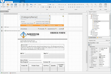 DevExpress Reporting预览：winforms-reporting-report-designer
