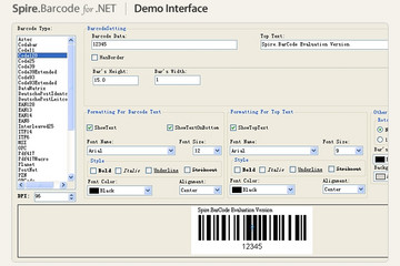 Spire.Barcode for .NET預(yù)覽：3