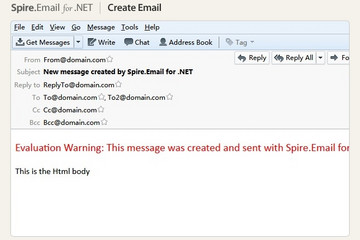 Spire.Email for .NET预览：产品截图2