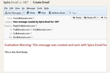 Spire.Email for .NET預覽：產(chǎn)品截圖2