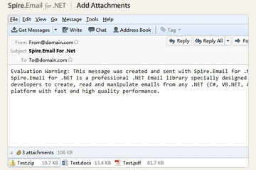 Spire.Email for .NET预览：产品截图1