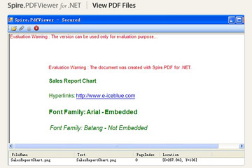 Spire.PDFViewer for .NET预览：界面截图