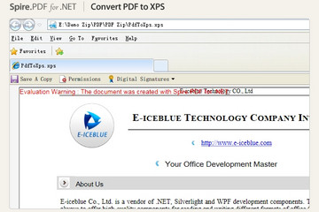 Spire.PDF for .NET预览：图集