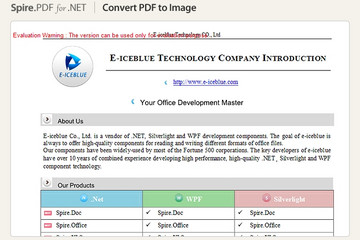 Spire.PDF for .NET预览：图集