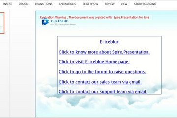 Spire.Presentation for Java预览：