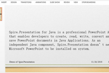 Spire.Presentation for Java預(yù)覽：