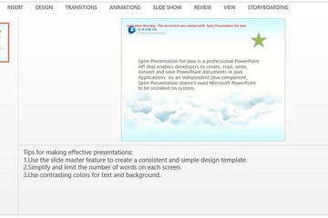 Spire.Presentation for Java预览：