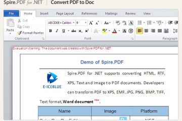 Spire.PDF Platinum Pack预览：
