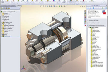 三维设计 SOLIDWORKS 3D CAD预览：