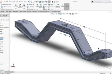 三维设计 SOLIDWORKS 3D CAD预览：