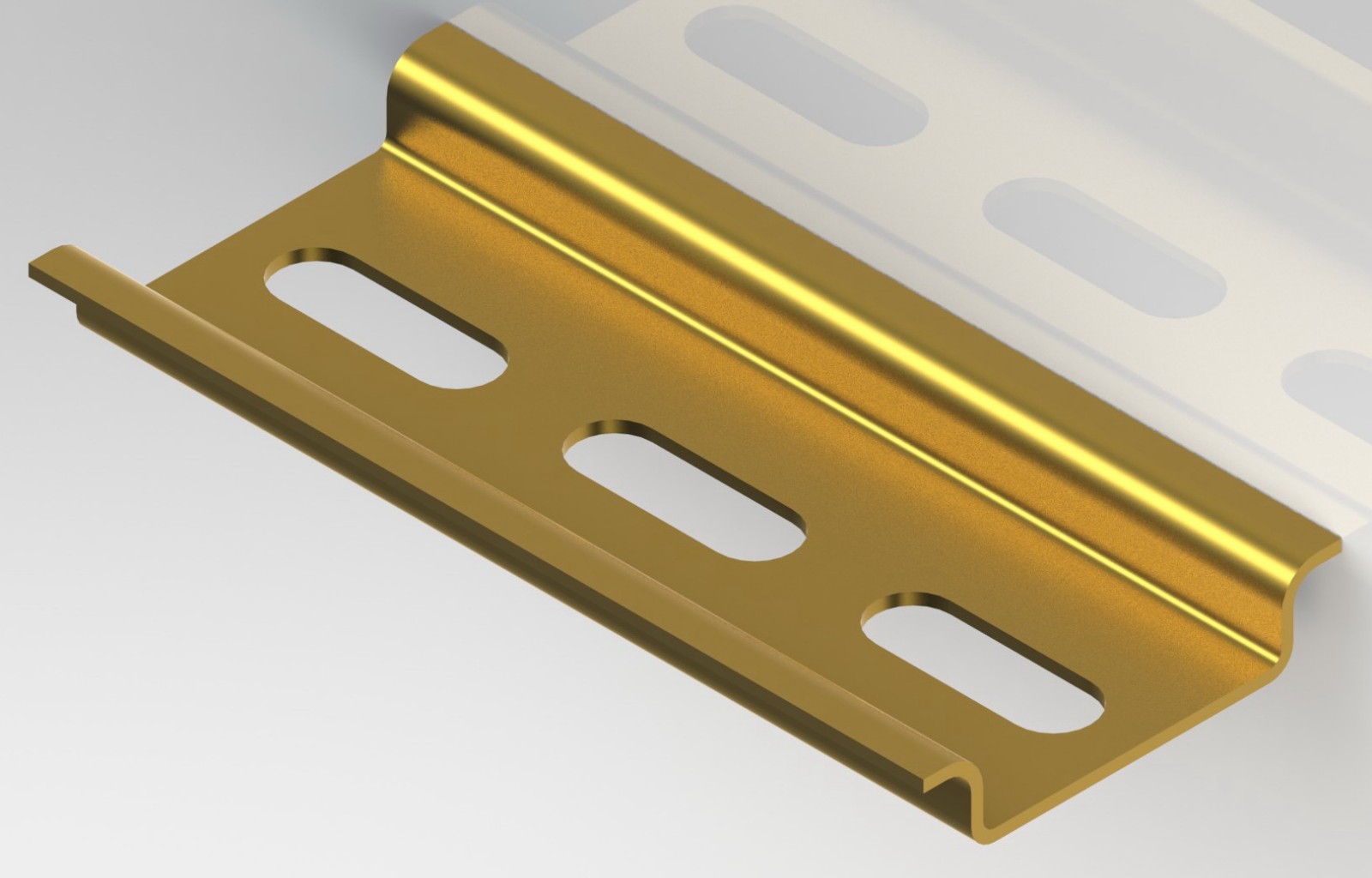 SolidWorks建模實例：Din導(dǎo)軌