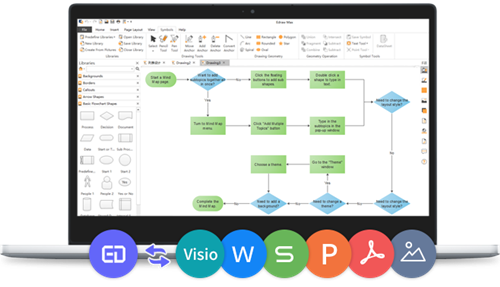 	 Edraw Max（億圖圖示）v9.4 Windows版