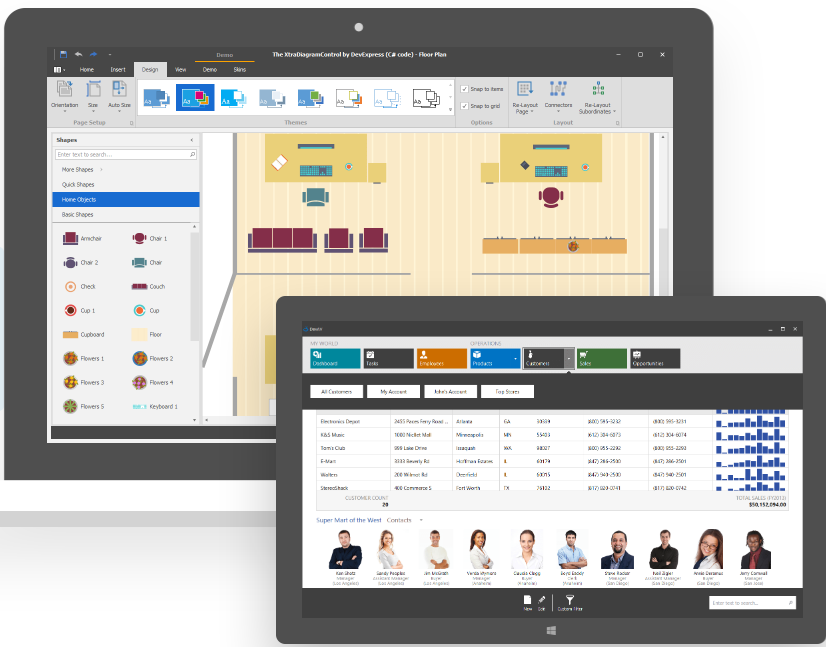 DevExpress WinForms