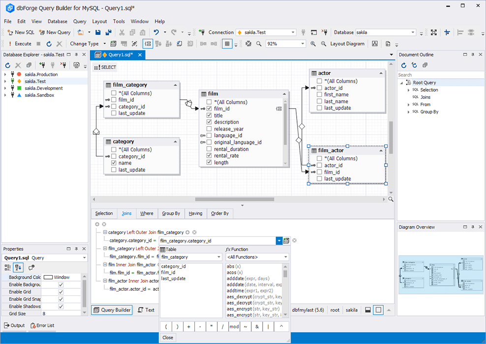 dbForge Query Builder for MySQL v4.4.38試用版下載