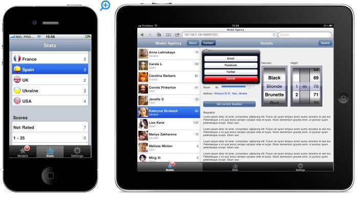 TMS IntraWeb iPhone Controls Pack v2.6.0.0