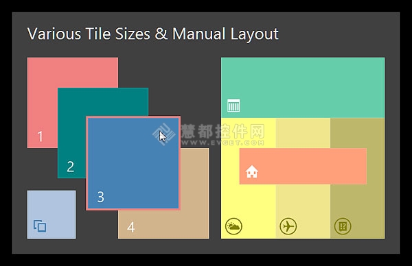 TileControl for WinForms,UI,ComponentOne