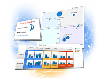 仪表盘,DundasDashboard,BingMaps,Bing地图,矩阵,富文本