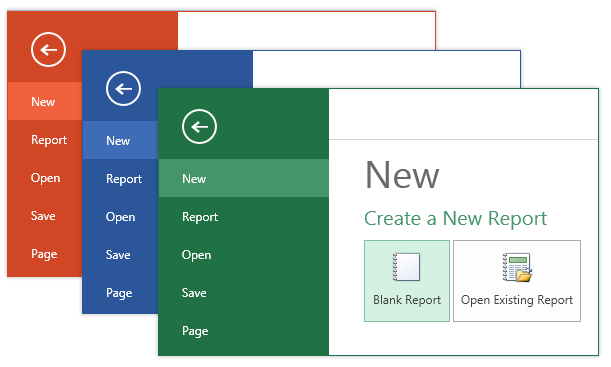 Office2013,Silverlight,Silverlight主题,Stimulsoft Reports.Silverlight