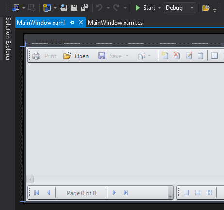 VS2012,Windows8,.NET4.5,报表