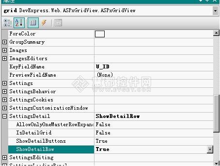 如何利用ASPxGridView里的主从报表创建列表页面