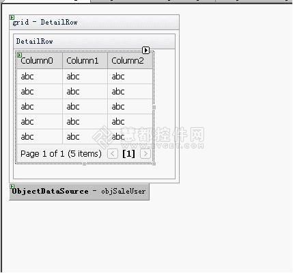 如何利用ASPxGridView里的主从报表创建列表页面