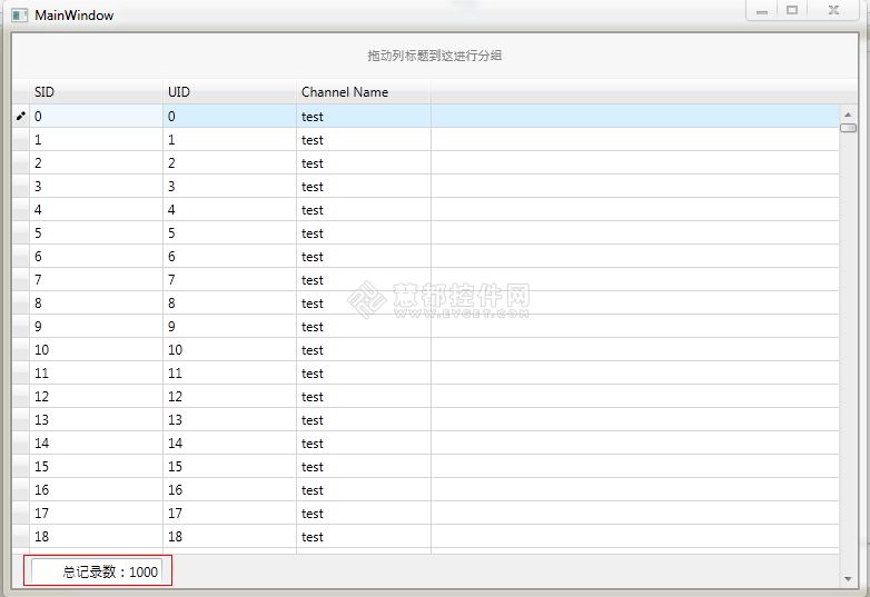 [WPF]Devexpress GridControl使用方法总汇