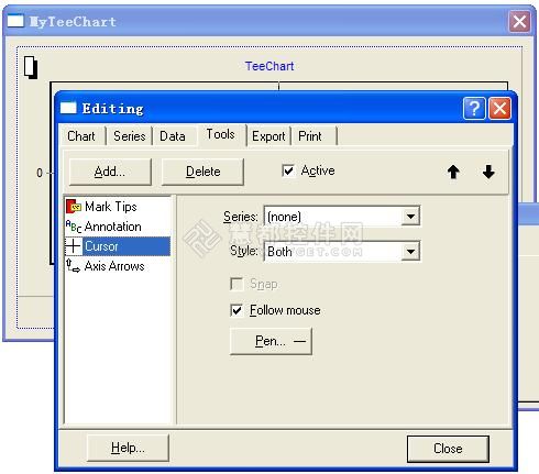 TeeChart图表控件在VC++平台上的运用