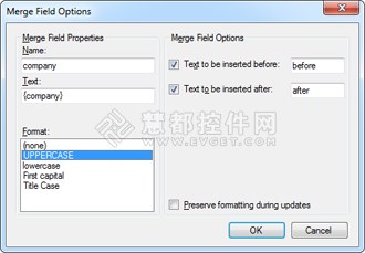 TX Text Control x8的超强邮件合并功能