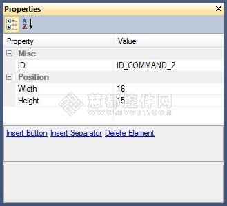 BCGControlBar工具栏编辑器使用教程：停靠窗口