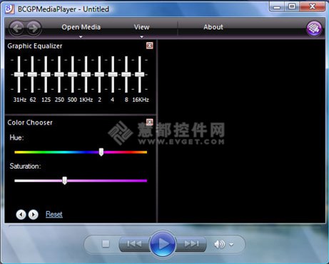 使用BCGControlBar创建Win8磁贴和多媒体播放器效果展示