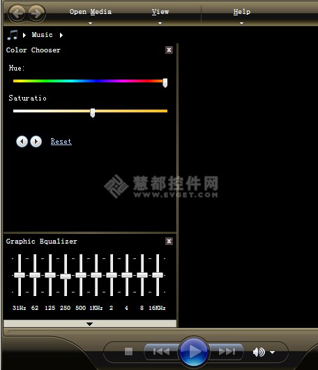 使用BCGControlBar创建Win8磁贴和多媒体播放器效果展示