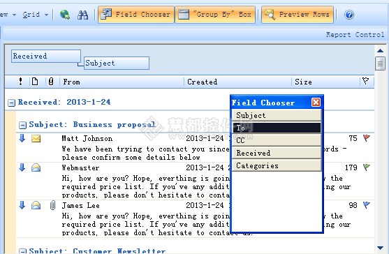 初探BCGControlBar for MFC数据网格DataGrid功能（附示例）