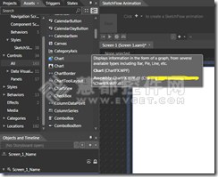 Chart FX for WPF图表控件如何使用Sketchflow原型显示图表