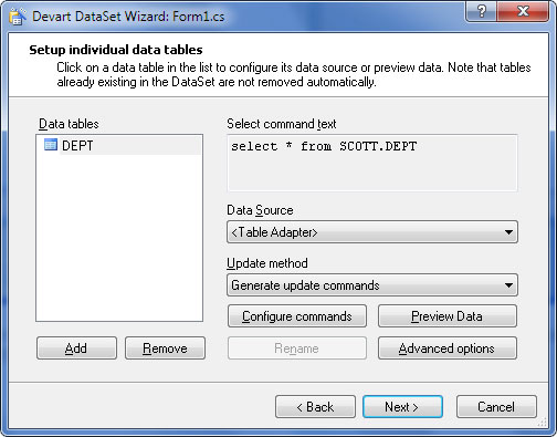 dotConnect for Oracle教程：数据集中如何使用存储进程