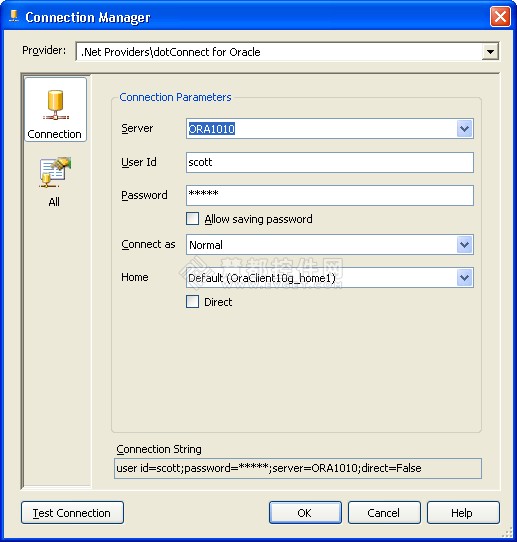 dotConnect for Oracle使用教程：SQL 服务器集成