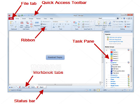 思维导图软件MindManager for Windows教程：创建导图主题