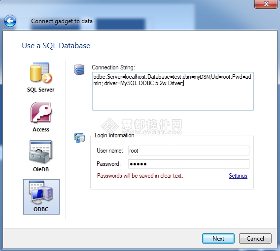 Chart FX 7,MySQL ODBC,PowerGadgets,SQL Database