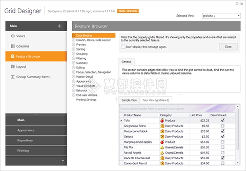 DXperience-WinForms-2013,Visual Studio
