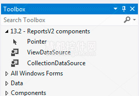 DevExpress eXpressApp Framework v13.2,XtraReports,Toolbox