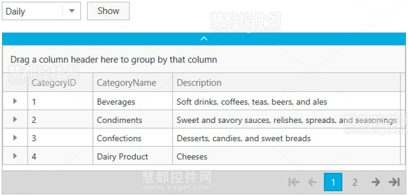 Infragistics,ResourceWasher,Blue主题