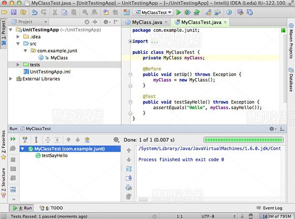 Java开发工具IntelliJ IDEA使用教程：单元测试和代码覆盖率