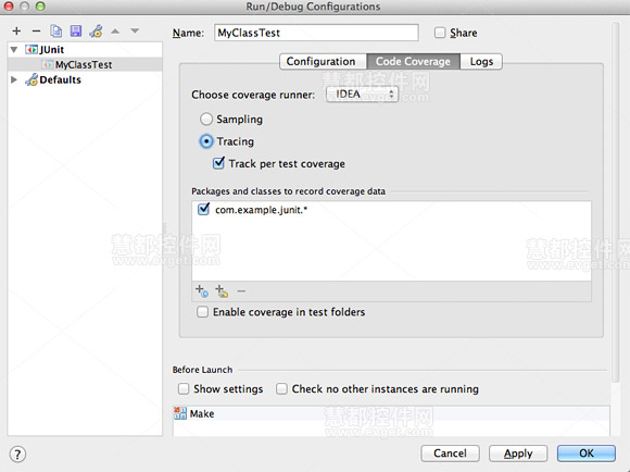 Java开发工具IntelliJ IDEA使用教程：单元测试和代码覆盖率