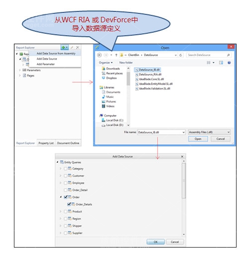 InterSoft,WebUI Studio Premier,ClientUI报表设计器,WCF RIA,DevForce
