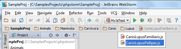 JavaScript开发工具WebStorm教程：用户界面简介