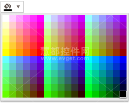 HTML5 Web app开发工具Kendo UI Web教程：颜色拾取器的使用