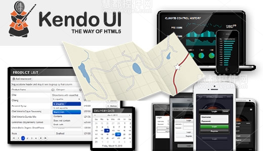 Kendo UI,Q3 2013,发展路线图,响应式网页设计,UI