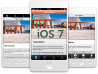 Kendo UI Mobile,iOS7